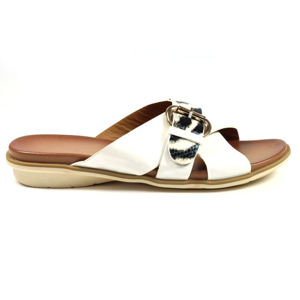 Lunar Womens/Ladies Reese Sandals / White - Picture 2 of 7
